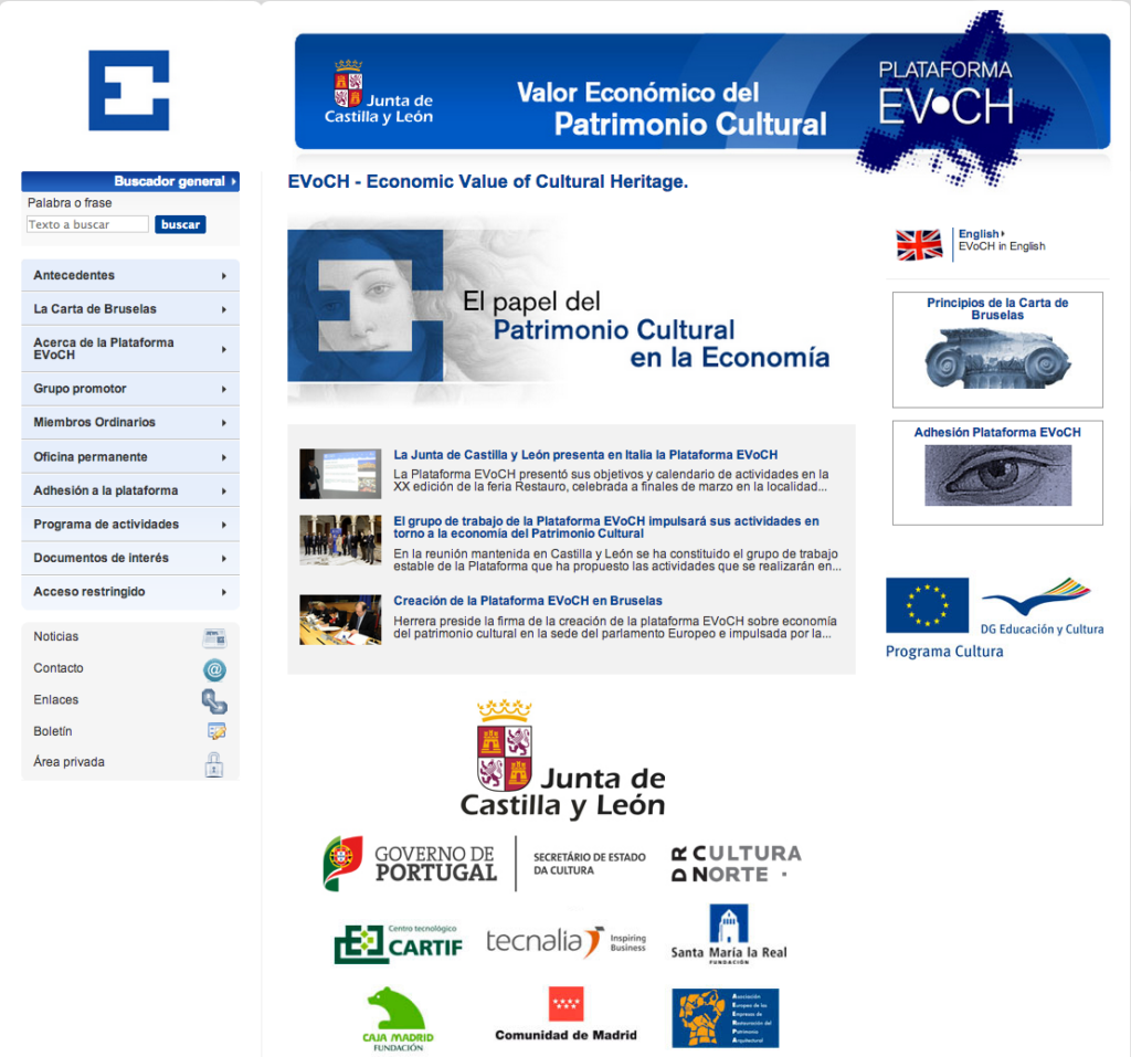 Plataforma EVoCH. 2012-2014
