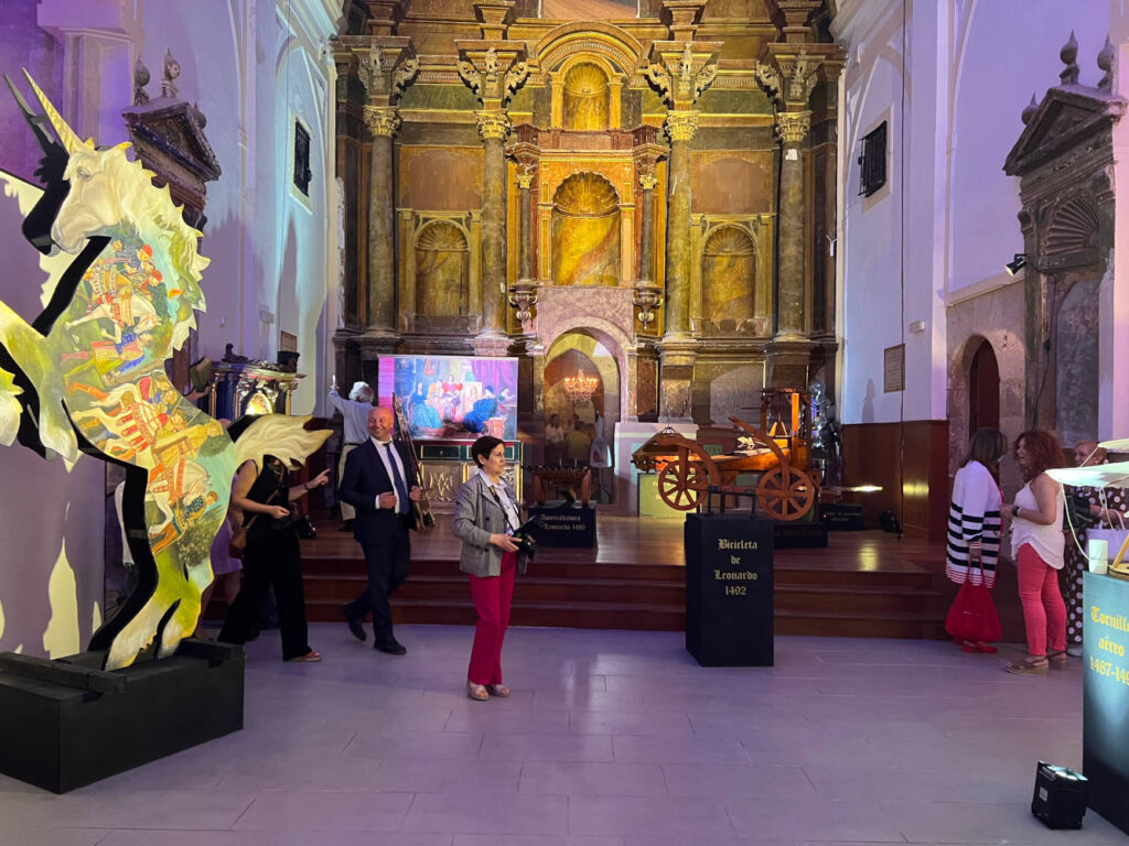 Coordinación y organización de la inauguración del Museo de los Cuentos y la Ciencia en Paredes de Nava. 2022.