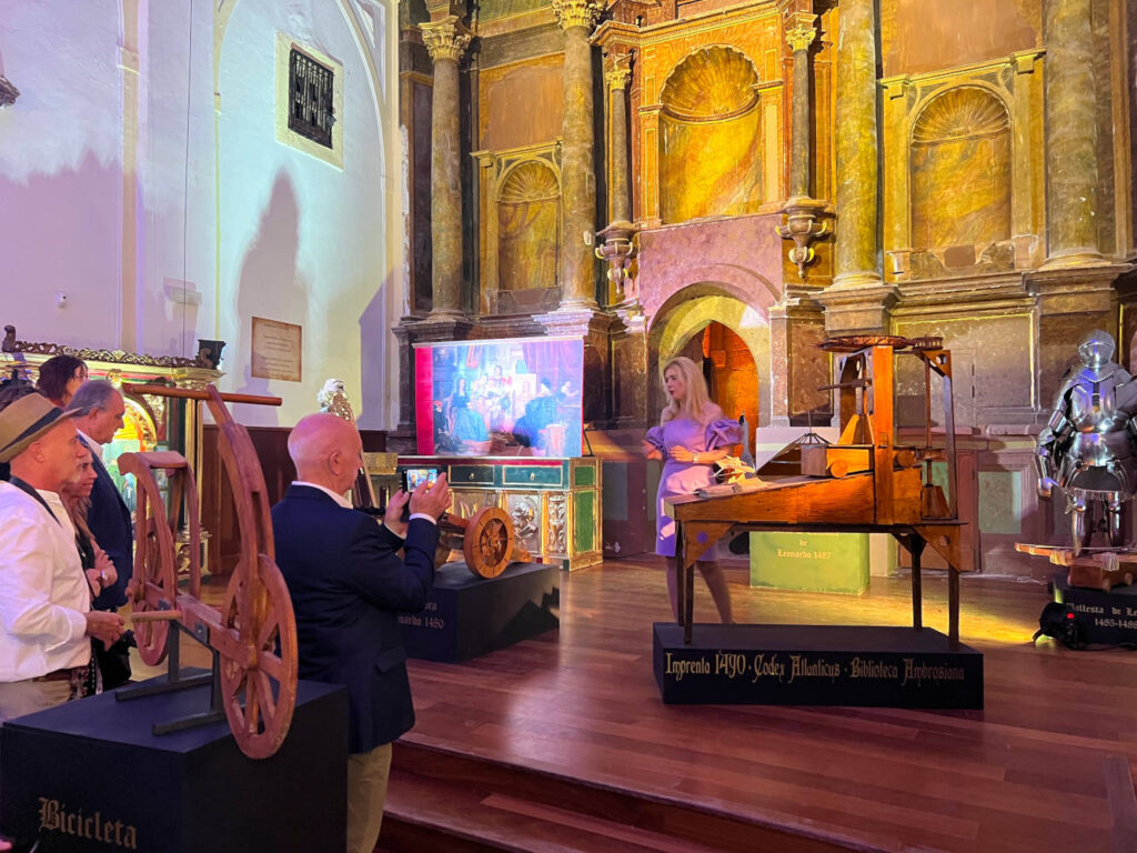 Coordinación y organización de la inauguración del Museo de los Cuentos y la Ciencia en Paredes de Nava. 2022.